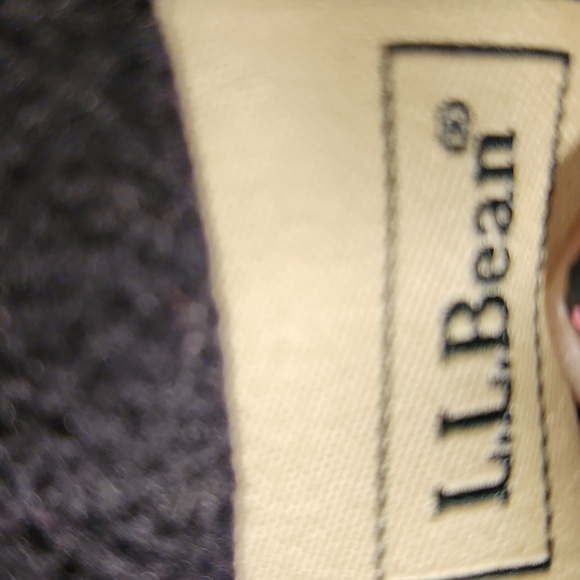 L.L.BEAN black polartek button-down fleece shacket Jacket - Picture 7 of 8